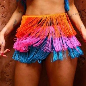 Samba Tassel Festival Hot Shorts